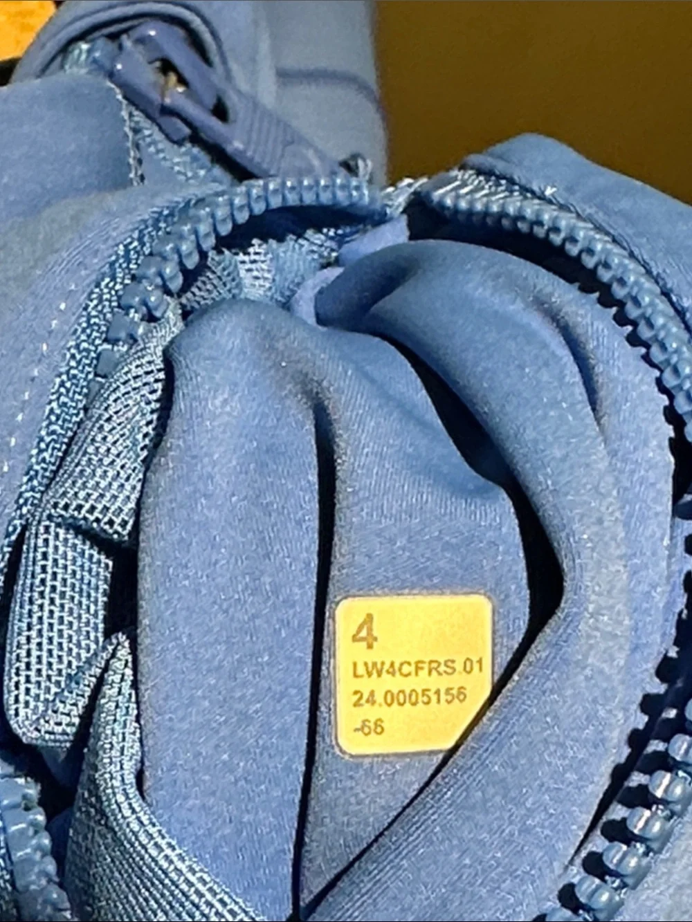 Lululemon Women's Blue Zip up Define Jacket Nulu sz 4